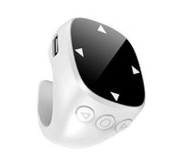 Anello di scorrimento: ABS 3,9x3,6x3,1 cm, scroller wireless, controller touch per telefono | Perfettamente ottimo per presentazioni, streaming live, musica