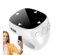 Anello di scorrimento del telefono touch wireless: anello di scorrimento intelligente, di controllo, controller portatile | per presentazioni, streaming live, controllo della
