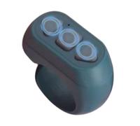 Anello di scorrimento per telefono, telecomando ad anello con 3 tasti | ricaricabile, per girare le pagine e registrare video con fotocamera, telecomando senza fili