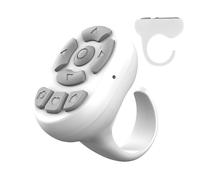 Anello di scorrimento per telefono, telecomando con punta delle dita per telefono, telecomando senza fili per fotocamera, anello di scorrimento senza fili per telefono, paletta laterale, scatto remoto