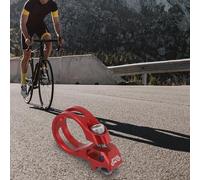 Anello di serraggio cambio in alluminio e plastica per modelli SRAM X9 (rosso)