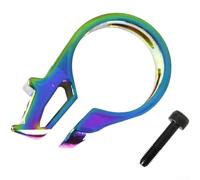 Anello di serraggio per leva del cambio del pollice in alluminio per Sram per X7, X9, X0, XX XO1, XX1, mountain bike, adatto per manubri da 22,2 mm, forza di tenuta affidabile (colorato)