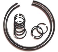 Anello di sicurezza interno elastico in acciaio al manganese for albero M4 M5 M6 M7 M8 M10 M12 M14 M16 a M140(M45 5Pcs)