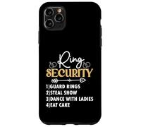 Anello di sicurezza per bambini e ragazzo, lista dei doveri del giorno del matrimonio Custodia per iPhone 11 Pro Max