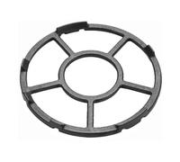 Anello di Supporto Wok per Fornello Gas in Ghisa Nero, 1 Pezzo | Ripiano Stabile per Piccole Pentole e Padelle, Diffusione Uniforme del Calore, Uso Cucina e Campeggio
