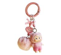 Anello Di Tastiera Della Bambola Da Cartone Animato, Decorazioni Per Sacchetti Portachiavi Di Portachiavi Gravi Portachiavi Per Animali - Bambola Divertente Cartone Animato Bambola A Sospensione Creat