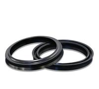 Anello di tenuta del pistone del cilindro paraolio idraulico ID12-240mm spessore 4,5-7mm Altezza 6-13mm-31,5x39,5x5x6,5mm-2 pezzi