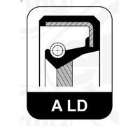 Anello di tenuta ELRING 034.347 PEUGEOT 104 1 1983-1988