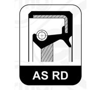 O-ring albero motore FPM (Fluoro-Caucciù) 468.670 ELRING per ROVER HONDA ACURA