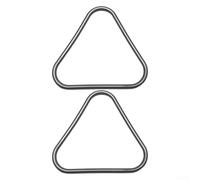 Anello di tenuta in metallo per sistemi di idropulitrici Karcher, compresi i modelli K2 K3 K4 progettati intorno alla geometria del morsetto triangolare 9.081-422.0 (2 pezzi)