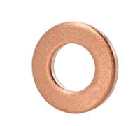 Anello di tenuta in ottone Assortimento di guarnizioni in rame e ottone M3-M30(M4x6x1 (50PCS))