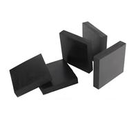 Anello di tenuta Kit O-ring in gomma 1 pz Fogli di gomma nera Guarnizione di smorzamento Pad 50x50mm 100x100mm 200x200mm Spessore 10mm 15mm 20mm 30mm 50mm Guarnizione di tenuta(100mm x 100mm x 10mm)