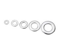 Anello di tenuta Kit O-ring in gomma 105 pezzi Guarnizione in acciaio inossidabile Set di rondelle for guarnizioni piatte tipo O Guarnizione di tenuta m3/4/5/6/8/10