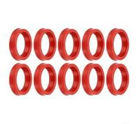 Anello di tenuta per macchina da caffè a prova di perdite per AEG per siemens per krups per melitta per miele, guarnizione in silicone di ricambio per una perfetta preparazione (10 pezzi)