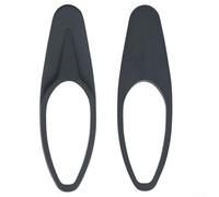 Anello di tenuta piatto in silicone per bici da strada e MTB, copertura antipolvere impermeabile e inserto anti-sonaglio, guarnizione tubo sella bicicletta e protezione telaio nero