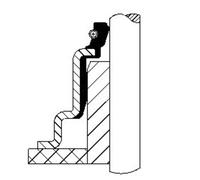 Anello di tenuta, stelo valvola CORTECO 49472880