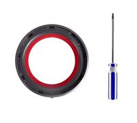 Anello Di Tenuta Superiore Fisso Del Contenitore Della Polvere Con Cacciavite Compatibile Con Gli Accessori Di Ricambio For Aspirapolvere Dyson V11 V15 SV14 SV15 SV22(1pc with tool)