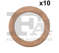 10x Anello di tenuta, vite di scarico olio Rame 259.150.010 FA1 per ALFA ROMEO