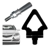 Anello di trazione per paraurti auto, gancio di traino per auto,Anello di trazione avvitato decorativo per paraurti veicolo | Accessorio di connessione per modifica multifunzionale, gancio di traino i