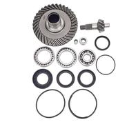 Anello differenziale posteriore e ingranaggio del pignone con kit di cuscinetti compatibile con TRX300FW 4x4 300 1988-2000 Modelli TRX300 FW TRX 300 ATV