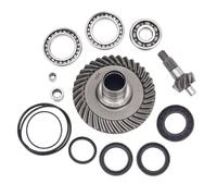 Anello differenziale posteriore, pignone e cuscinetto compatibile con parti di motociclette automobilistiche TRX300FW 4x4 300 1988-2000 TRX300 TRX 300 FW(1 set)