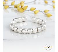 ANELLO DONNA A CUBI ARGENTO RODIATO 925 VINCENT PAUL