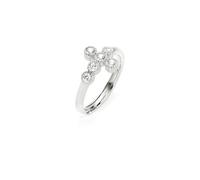 Anello Donna Amen CROCE Argento 925 rodiato codice ANCRBOBBZ3