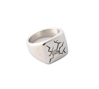 Anello Donna Fidanzamento, Anello Donna Argento Acciaio Inossidabile Taglia 25 4.2mm Modello Ragno Vintage Custom Regalo per Fidanzata Mother'S Day