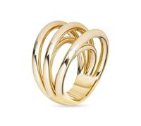 Anello Donna LIU JO LUXURY Collezione ESSENTIAL in Acciaio Gold codice LJ2727M14