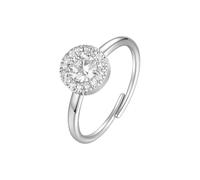 Anello Donna Luca Barra ANK648 In Acciaio Con Elemento Con Zirconi