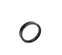 Anello dosatore for caffè 51 mm, 53 mm, 58 mm, imbuto magnetico compatibile con Delonghi, compatibile con Breville Sage, accessori for macchine da caffè espresso, strumento da barista(Black 53MM)