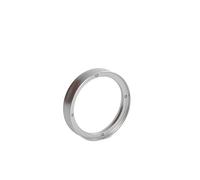 Anello dosatore for caffè 51 mm, 53 mm, 58 mm, imbuto magnetico compatibile con Delonghi, compatibile con Breville Sage, accessori for macchine da caffè espresso, strumento da barista(Sliver 58MM)