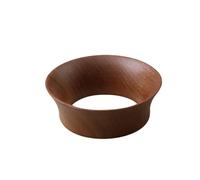 Anello dosatore for caffè in legno 51/53/58 mm Previene la polvere volante Portafiltro Anello raccogli caffè Anello magnetico for polvere di caffè Espresso(51MM)