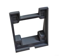 Anello dosatore in silicone nero antistatico per macina caffè | Riutilizzabile, materiale ABS, su misura per Mignon per mmg, facile montaggio, durevole (base)