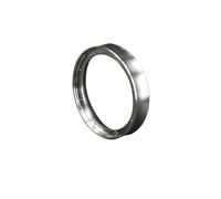 Anello dosatore intelligente in acciaio inossidabile con magnete for ciotola di infusione da 51/53/57,5/58/58,35 mm, polvere di caffè for barista espresso(57.5mm)