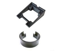 Anello dosatore magnetico per Eureka Mignon MMG - Macinacaffè in alluminio con contenitore inferiore per dosaggio antischizzi (base + anello)