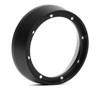 Anello dosatore per caffè, 54 mm, imbuto dosatore magnetico per Sage/Breville, 54 mm, Sits On the Outside of the Portafiltro | Non compatibile con macchine espresso integrate, nero