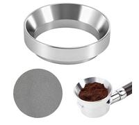 Anello dosatore per caffè da 58 mm, con filtro Puck Screen, imbuto per espresso