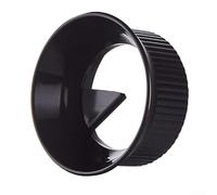 Anello dosatore per caffè per moka da 82 mm e 90 mm, migliora il contatto tra terra e acqua per un gusto più ricco (nero, 90 mm)