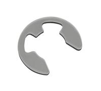 Anello elastico di tipo E Clip for anelli elastici con rondella a clip E esterna 304/316 Clip for anelli elastici Φ1,2 mm-Φ15 mm(304 SS,10pcs M6.0)
