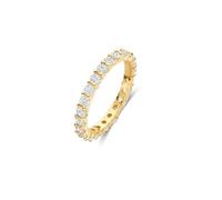 Anello Eternity in oro giallo con zirconi TI SENTO - Milano