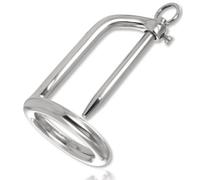 Anello Fallico con Plug Uretrale Metal Hard - Acciaio Chirurgico