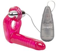 Anello fallico fallo anale indossabile con stimolatore vibrante anal slim dong