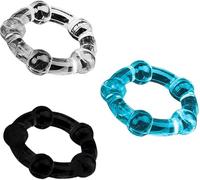 ANELLO FALLICO TRASPARENT EIACULAZIONE PRECOCE STIMOLAZIONE RITARDANTE J91 | ANELLO FALLICO EIACULAZIONE PRECOCE STIMOLAZIONE RITARDANTE PENE J091 (Trasparente)