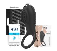 Anello Fallico Vibrante con Guaina Brilly Glam Alan - Wireless