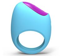 Anello Fallico Vibrante Picobong Remoji Lifeguard - App Blu