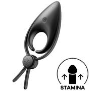 Anello Fallico Vibrante Satisfyer Sniper - Silicone, Nero