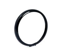 Anello Fari 5 3/4 " Glanz-Schwarz per Harley-Davidson Con Stile Bates Faro