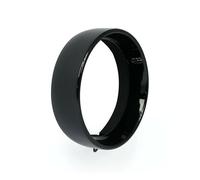 Anello Fari Hotrod 2 " Basso Glanz-Schwarz per Harley-Davidson Fxr , XL