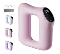 Anello fasciale multifunzionale for tutto il corpo, strumento ergonomico for massaggio elettrico, brucia grassi e modellamento di tutto il corpo for addome, schiena e gambe(Pink)
